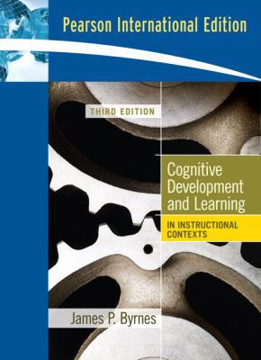 Cognitive Development and Learning in Instructi... 0205694381 Book Cover