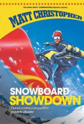 Snowboard Showdown [Large Print] 1599531097 Book Cover