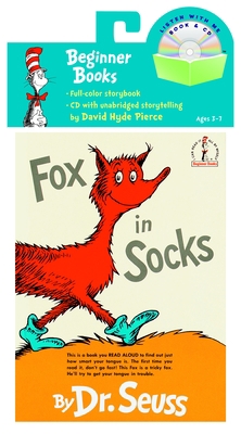 Fox in Socks Book & CD [With CD (Audio)] 037583494X Book Cover