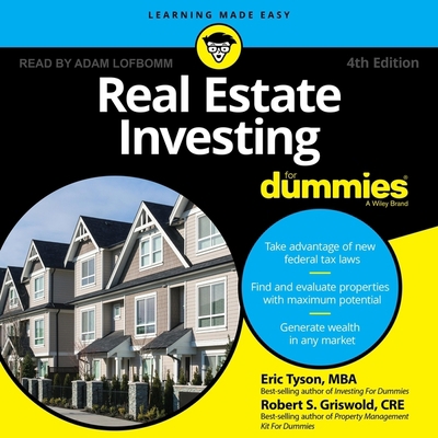 Real Estate Investing for Dummies: 4th Edition B08ZB6D3PV Book Cover