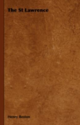The St Lawrence 1443731374 Book Cover