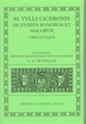 de Finibus Bonorum Et Malorum: Libri Quinque 0198146701 Book Cover