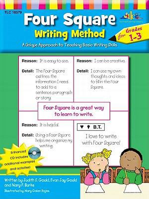 Four Square: Writing Method Grades 1-3 W/Enhanc... B00QFXDL4I Book Cover