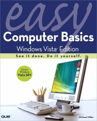 Easy Computer Basics, Windows Vista Edition 0789737892 Book Cover