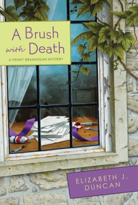 A Brush with Death: A Penny Brannigan Mystery 0312622821 Book Cover