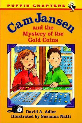 CAM Jansen: The Mystery of the Gold Coins #5 0140389547 Book Cover