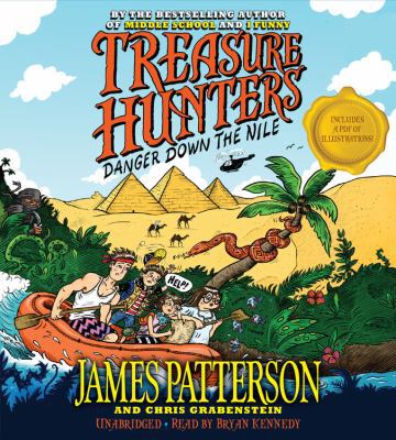 Treasure Hunters: Danger Down the Nile Lib/E 1478956593 Book Cover