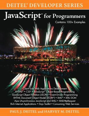 JavaScript for Programmers 0137001312 Book Cover