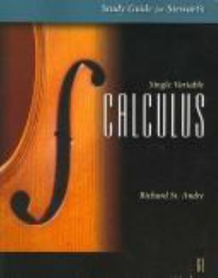 Stewart's Single Variable Calculus 0495012335 Book Cover