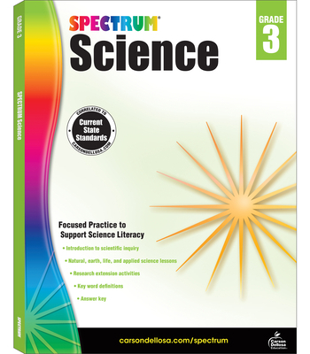 Spectrum Science, Grade 3: Volume 55 1483811670 Book Cover