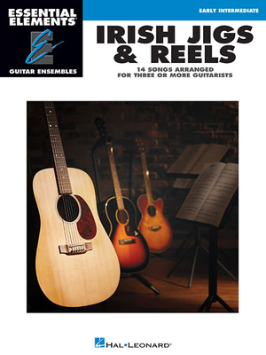 Irish Jigs & Reels: Essential Elements Guitar E... 1480398950 Book Cover