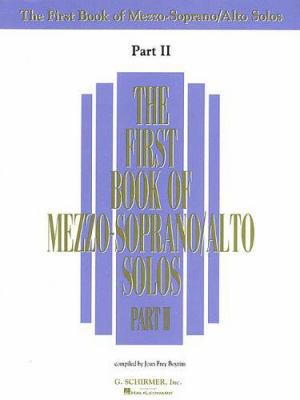 The First Book of Mezzo-Soprano/Alto Solos - Pa... 0793524954 Book Cover