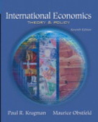 International Economics: Theory and Policy (7th... 0321278844 Book Cover