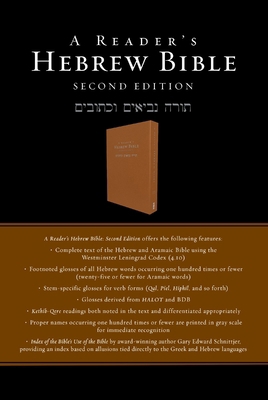 A Reader's Hebrew Bible: Second Edition 0310180457 Book Cover