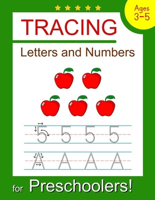 Tracing Letters and Numbers for Preschoolers: T... B088Y1TQMB Book Cover