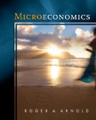 Study Guide for Arnold S Microeconomics 0324785526 Book Cover