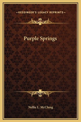 Purple Springs 1169294316 Book Cover