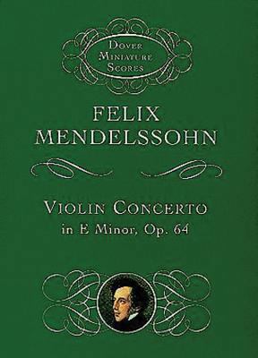 Violin Concerto in E Minor 0486406393 Book Cover