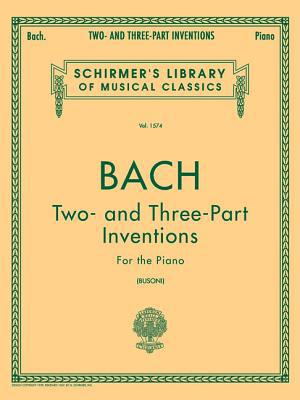 Two- And Three-Part Inventions: Schirmer Librar... 0793549949 Book Cover