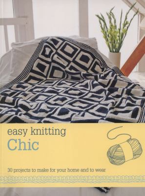 Easy Knitting: Chic 0600628299 Book Cover