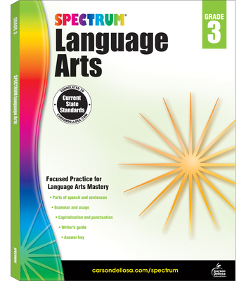 Spectrum Language Arts, Grade 3 1483812065 Book Cover