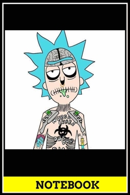 Rich and Morty notebook - best gift for Rich and Morty lovers: 6x9 inch, 120 pages, blank line, notepad, journal, Rich and Morty notebook, Rich and Morty office supplies