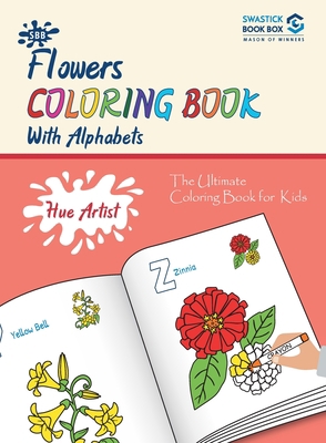 SBB Hue Artist - Flowers Colouring Book 9389288401 Book Cover