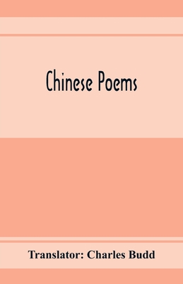 Chinese poems 9353973872 Book Cover