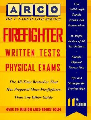 Firefighter/Written Tests Physical Exams: Writt... 0028603168 Book Cover