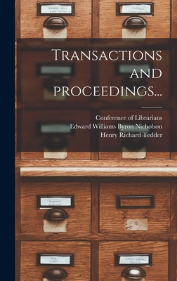 Transactions and Proceedings... 1013532686 Book Cover