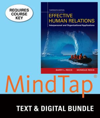 Bundle: Effective Human Relations: Interpersona... 1305937147 Book Cover