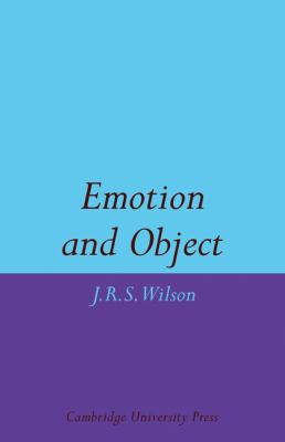 Emotion and Object 0521114772 Book Cover