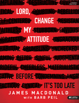 Lord, Change My Attitude - Bible Study Book: Be...            Book Cover