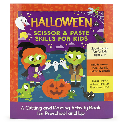 Halloween Scissor & Paste Skills for Kids 1646385969 Book Cover