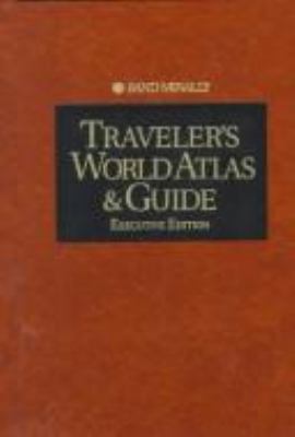 Traveler's World Atlas & Guide: Executive Edition 0528837192 Book Cover