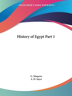 History of Egypt Part 1 0766135012 Book Cover