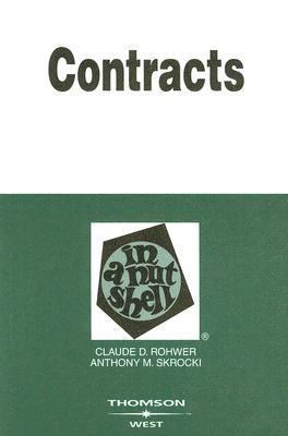 Contracts in a Nutshell 0314169245 Book Cover