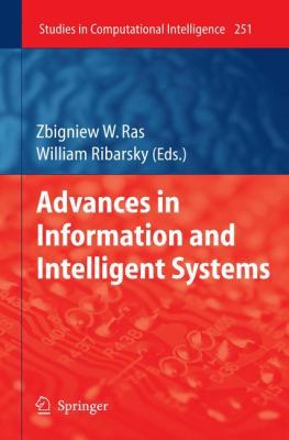 Advances in Information and Intelligent Systems 364204140X Book Cover
