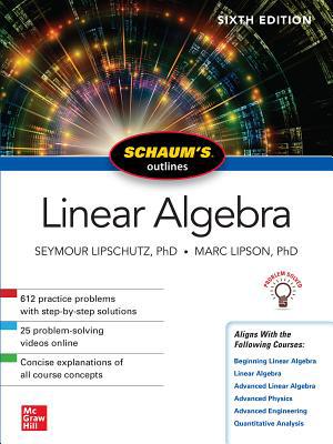 Schaum's Outline of Linear Algebra 1260011445 Book Cover