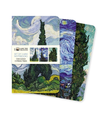 Vincent Van Gogh: Cypresses Set of 3 Mini Noteb... 1804177520 Book Cover