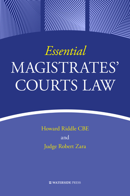 Essential Magistrates' Courts Law 1909976989 Book Cover