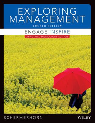 Exploring Management, Fourth Edition Binder Rea... 1118700791 Book Cover