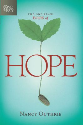 The One Year Book of Hope [Large Print] 1594154082 Book Cover