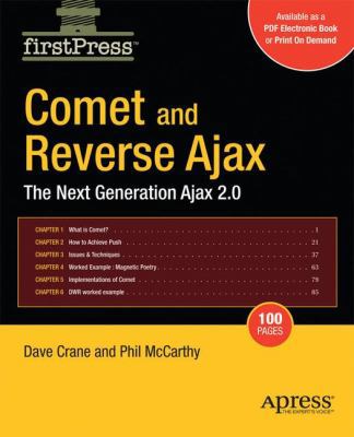 Comet and Reverse Ajax: The Next-Generation Aja... 1590599985 Book Cover
