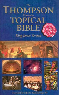 Thompson Exhaustive Topical Bible 0887073204 Book Cover