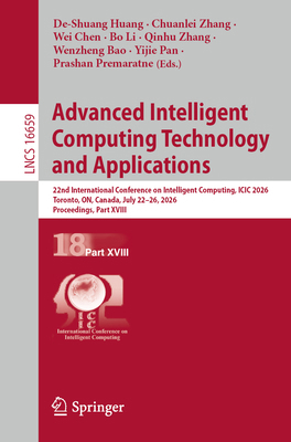 Advanced Intelligent Computing Technology and A... 9819235030 Book Cover