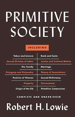 Primitive Society 0871400081 Book Cover