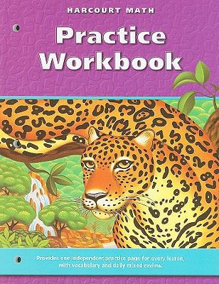 California Harcourt Math Practice, Pupil's Edit... 0153204400 Book Cover