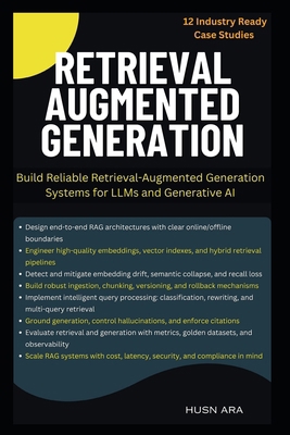 Retrieval Augmented Generation: Build Reliable ... B0GLG27XKK Book Cover