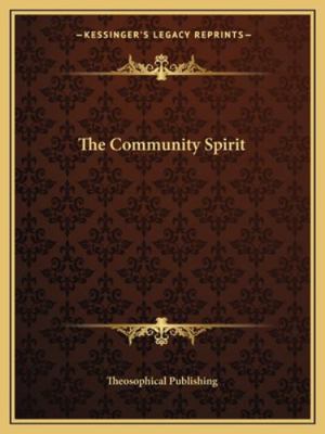 The Community Spirit 1162844981 Book Cover